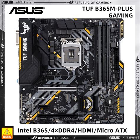 tuf b365m-plus gaming cpu compatibility
